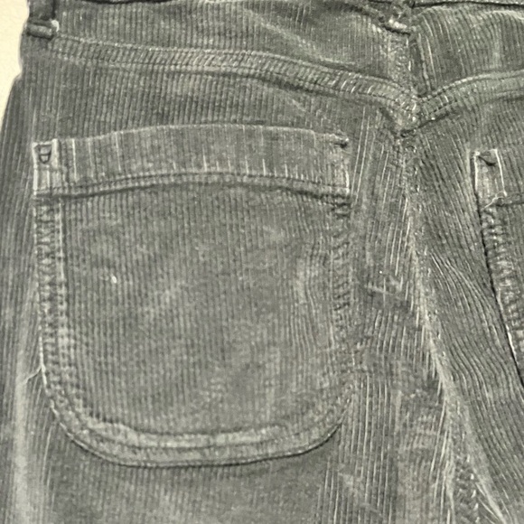 American Eagle Women’s Black Corduroy Cargo Pants Size 6 Regular - Picture 2 of 14